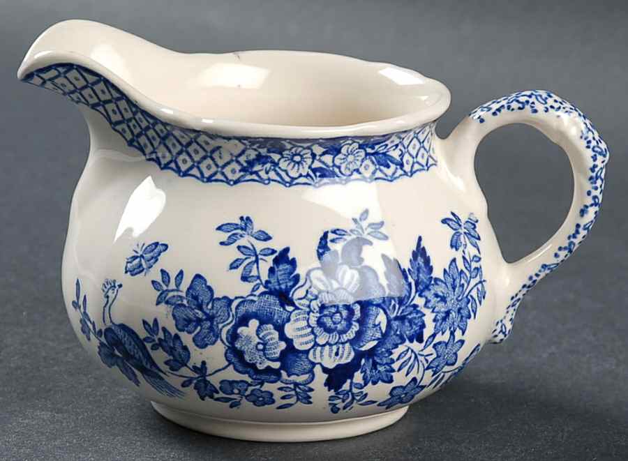 Stratford Royal Blue (No Trim) Creamer by Mason's-1