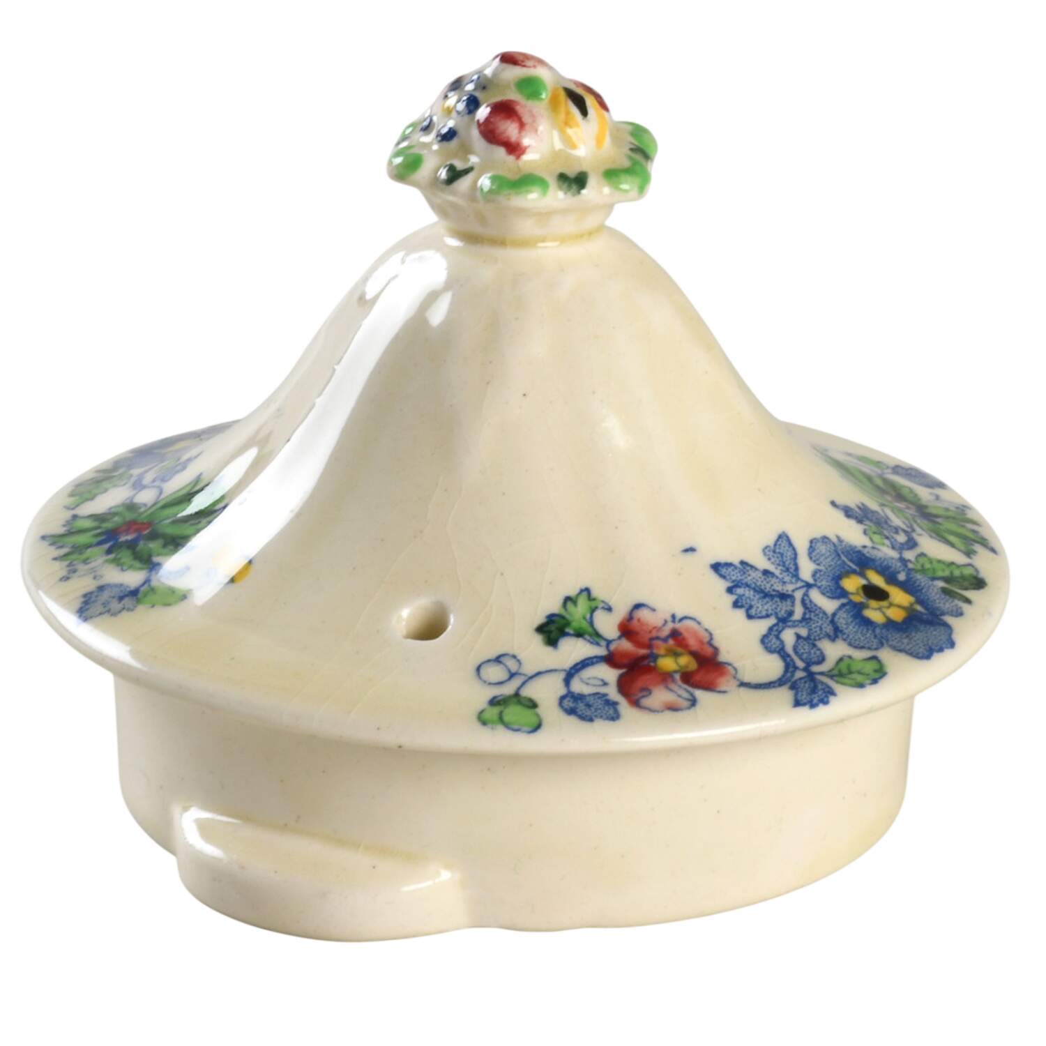 Strathmore Blue Multicolor Lid for Teapot by Mason's-1