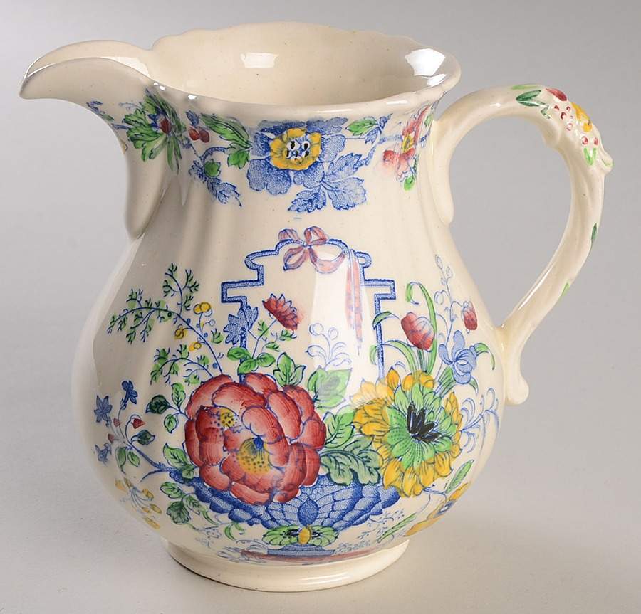 Strathmore Blue Multicolor 24 Oz Pitcher by Mason's-1