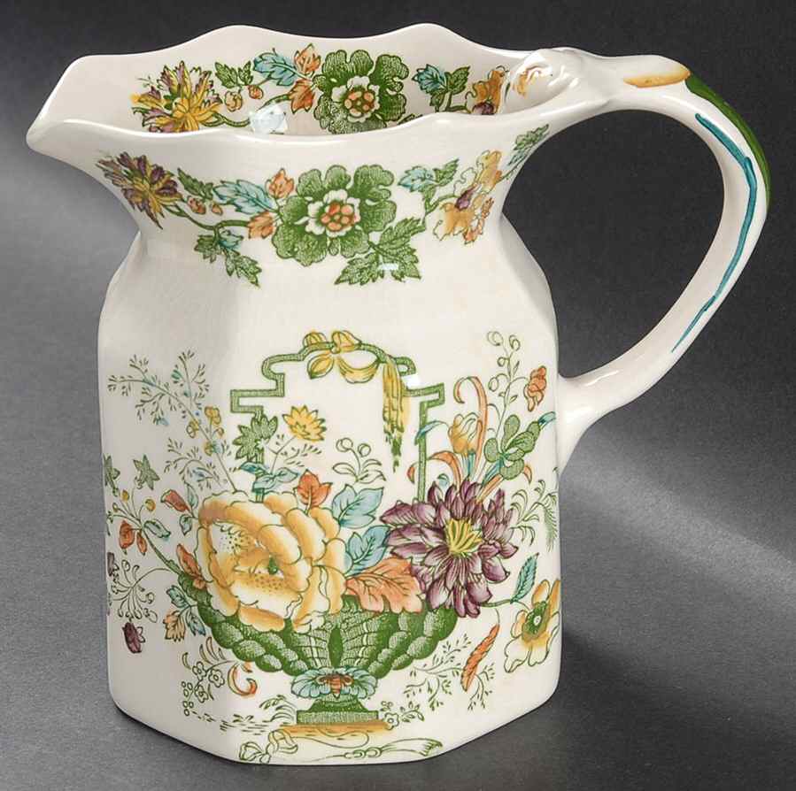 Strathmore Green Multicolor 24 Oz Fenton Jug by Mason's-1