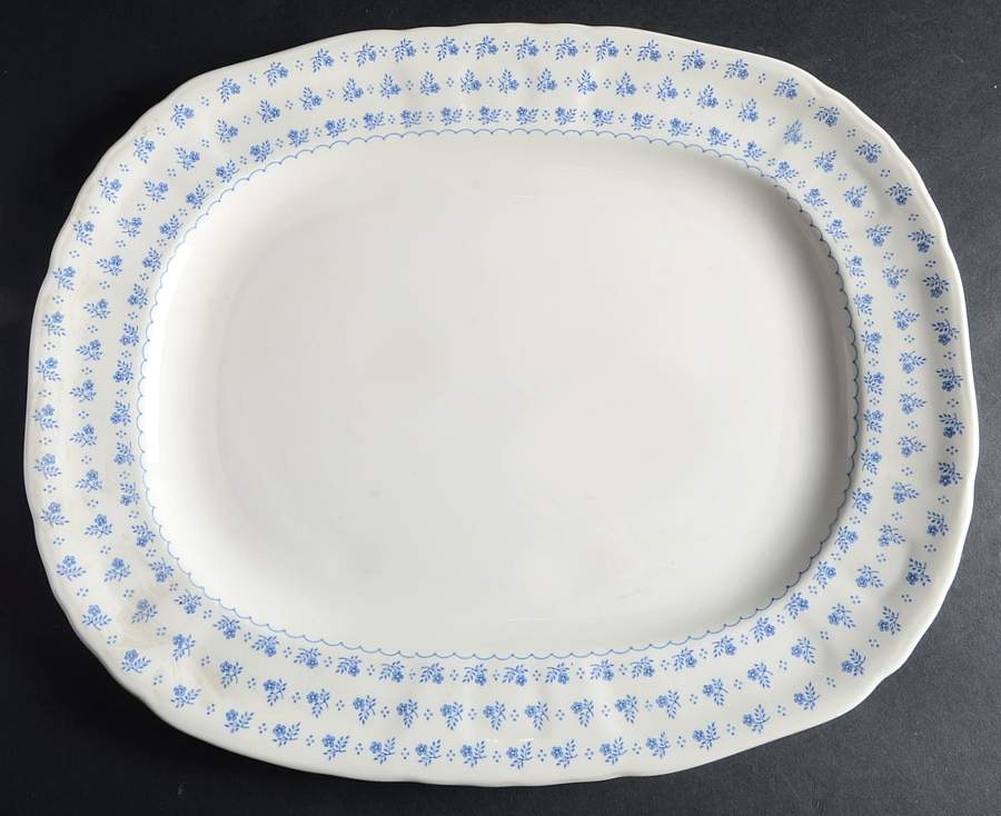 Tamzin 15" Oval Serving Platter by Mason's-1