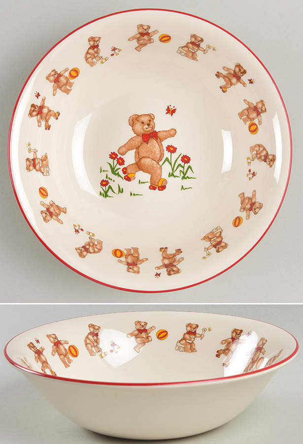 Teddy Bears Child's Bowl by Mason's-1