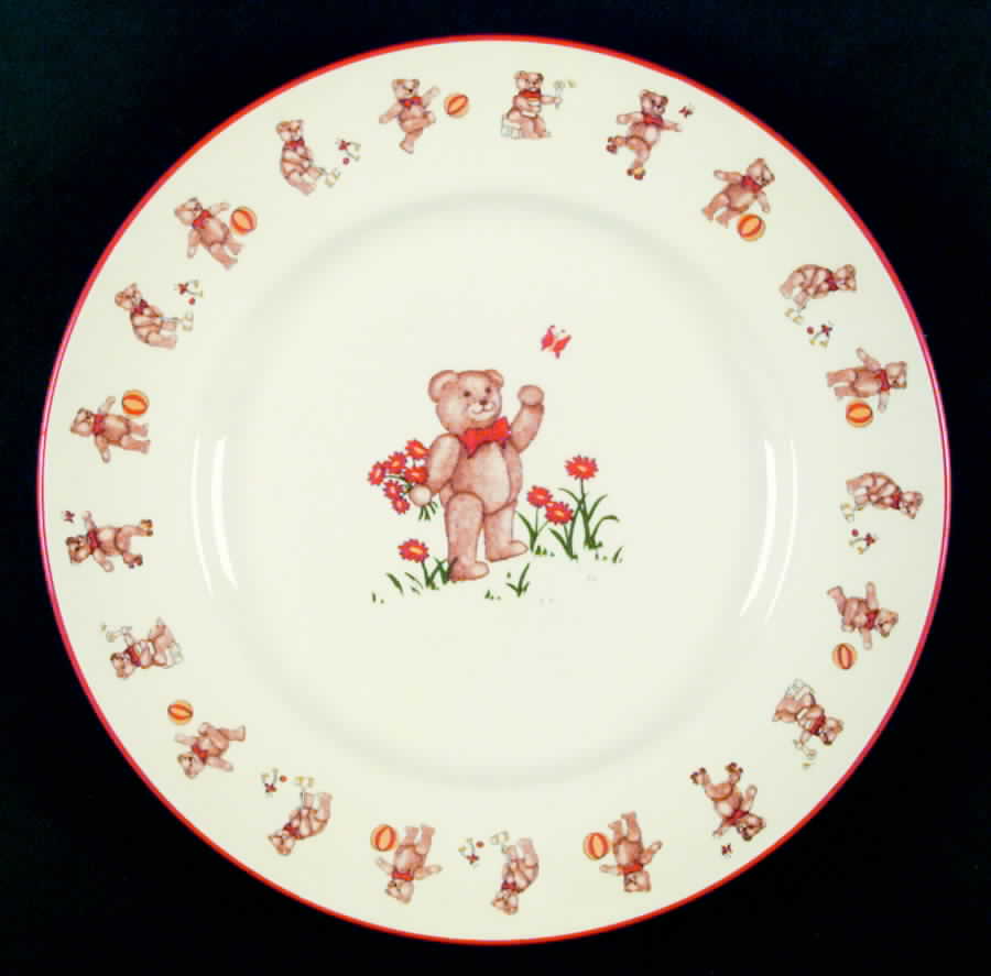 Teddy Bears Dinner Plate by Mason's-1
