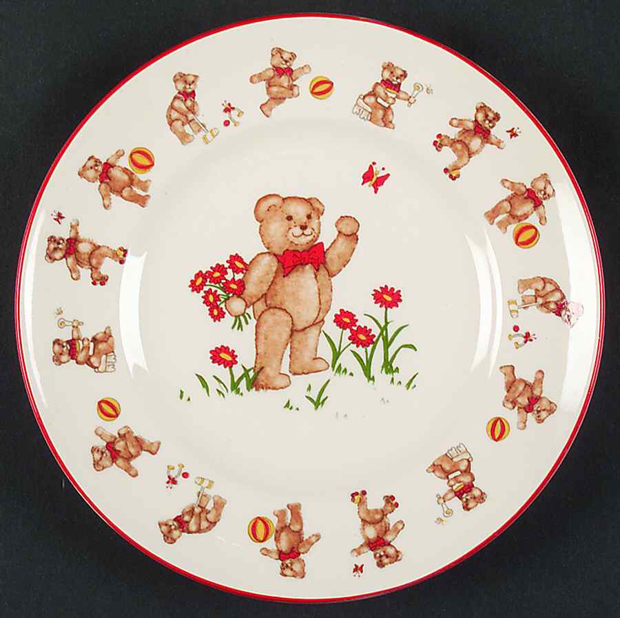 Teddy Bears Child's Plate by Mason's-1