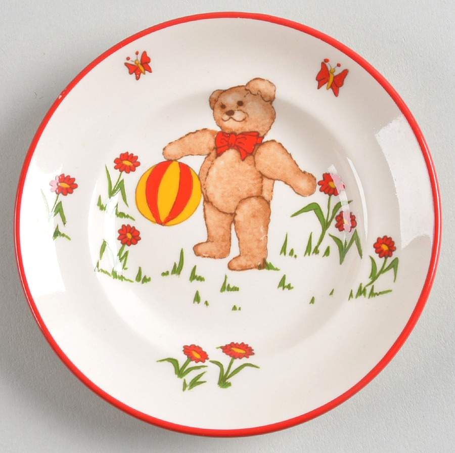 Teddy Bears Toy Plate by Mason's-1