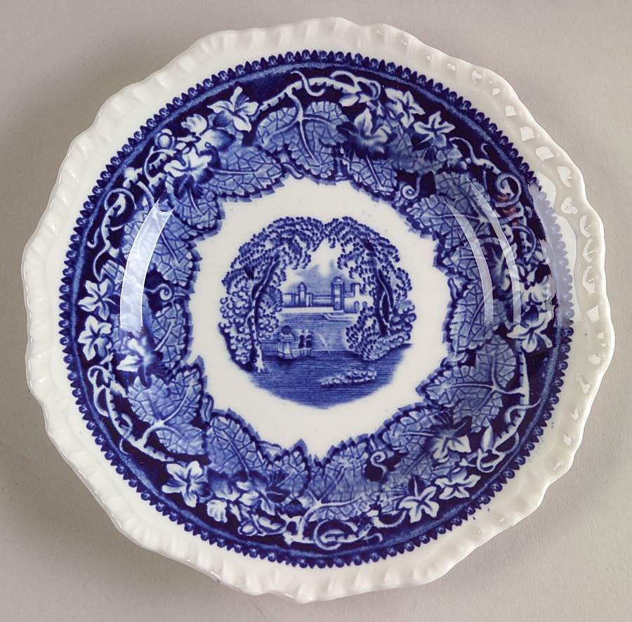 Vista Blue Bread & Butter Plate by Mason's-1