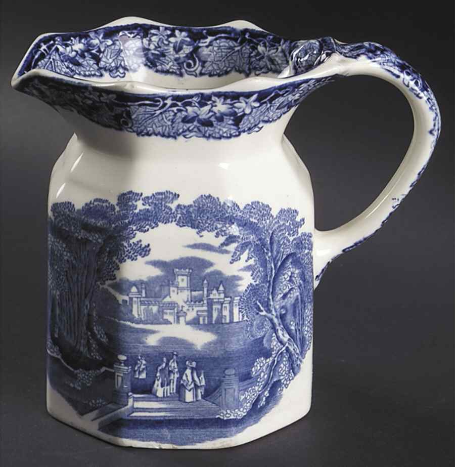 Vista Blue 22 Oz Fenton Jug by Mason's-1