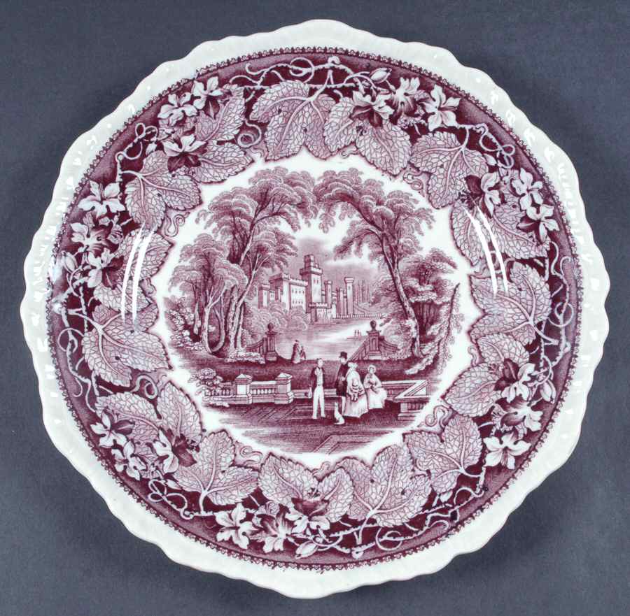Vista Mulberry Dinner Plate by Mason's-1