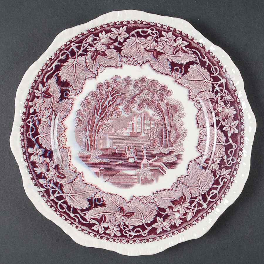 Vista Mulberry Salad Plate by Mason's-1