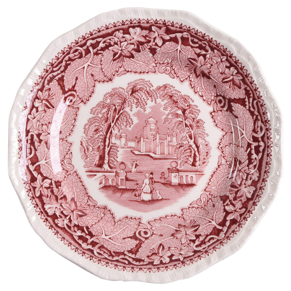 Vista Pink (No Trim) Bread & Butter Plate by Mason's-1