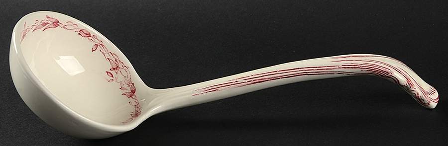Vista Pink (No Trim) Tureen Ladle by Mason's-1
