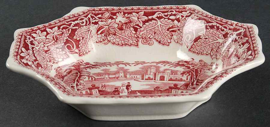 Vista Pink (No Trim) 6" Mason Sweet Dish by Mason's-1