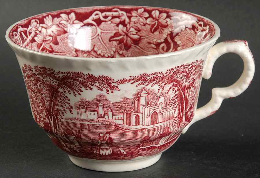 Vista Pink (No Trim) Oversized Cup by Mason's-1