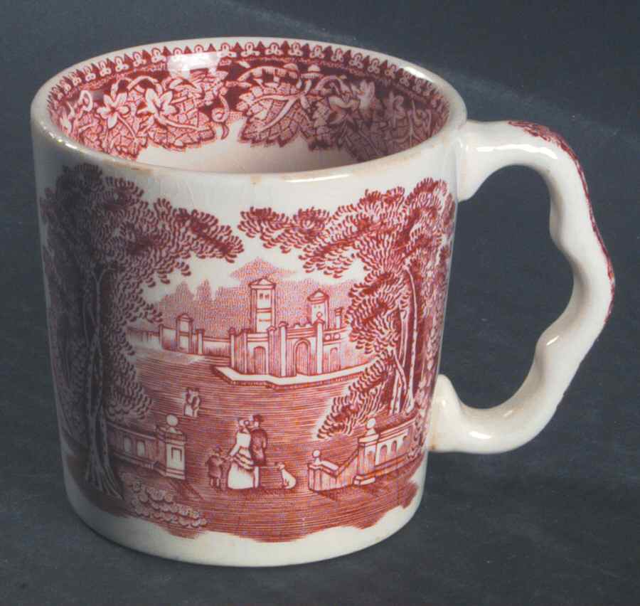 Vista Pink (No Trim) Mug by Mason's-1