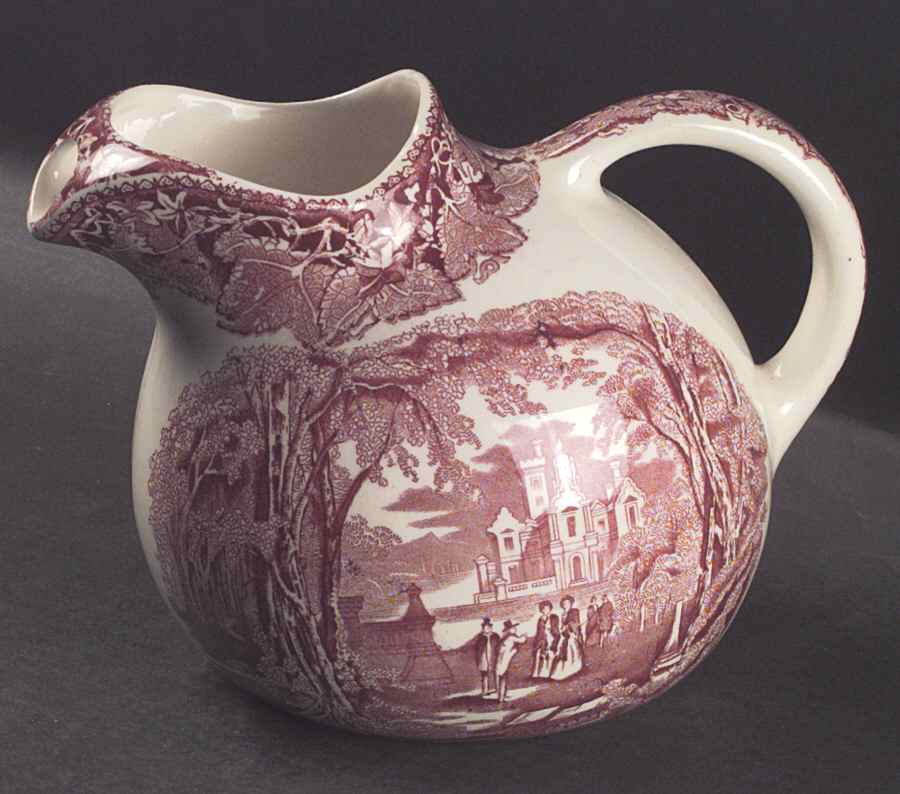Vista Pink (No Trim) 48 Oz Ball Jug by Mason's-1