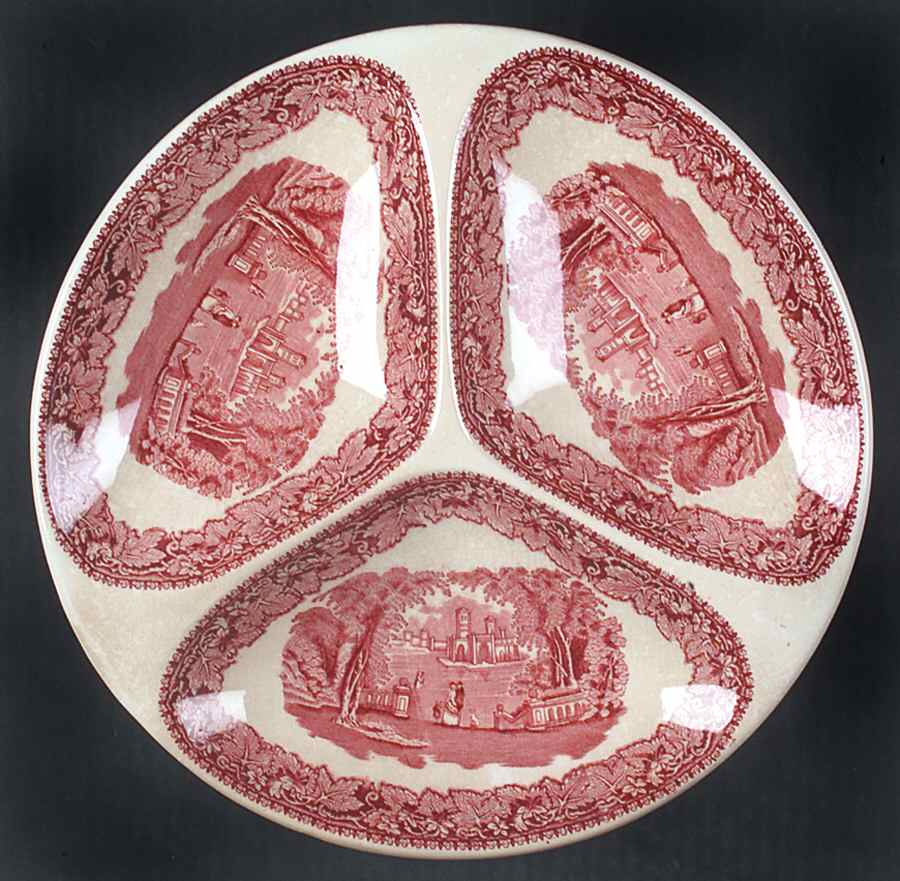 Vista Pink (No Trim) 3-Part Relish by Mason's-1