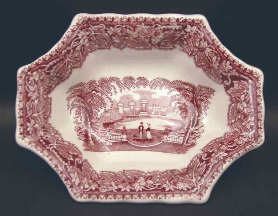 Vista Pink (No Trim) 5" Mason Sweet Dish by Mason's-1