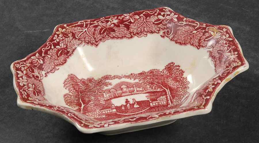 Vista Pink (No Trim) 5" Mason Sweet Dish by Mason's-1