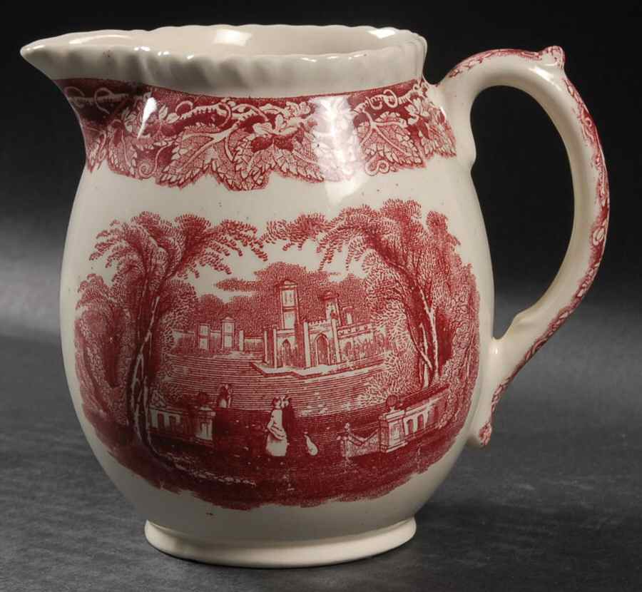Vista Pink (No Trim) 16 Oz Romney Jug by Mason's-1