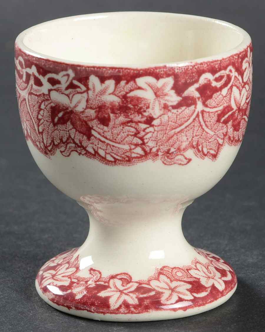 Vista Pink (No Trim) Single Egg Cup by Mason's-1