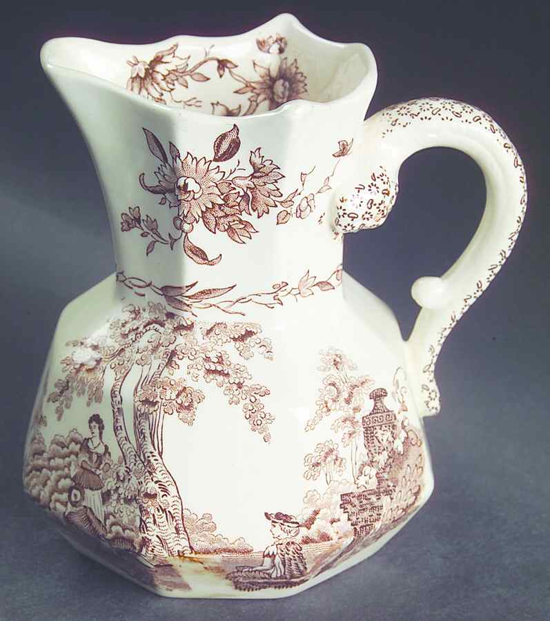 Watteau Brown 16 Oz Hydra Jug by Mason's-1