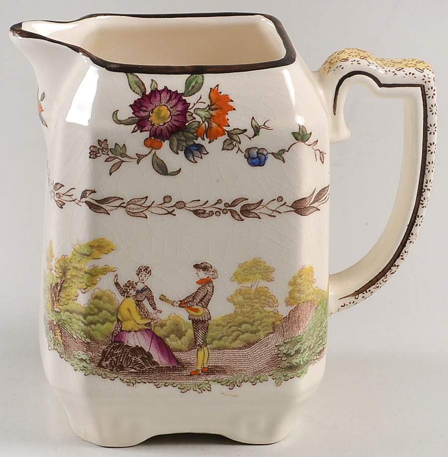 Watteau Multicolor Creamer by Mason's-1