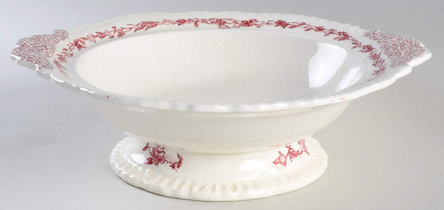 Watteau Pink Round Vegetable No Lid by Mason's-1
