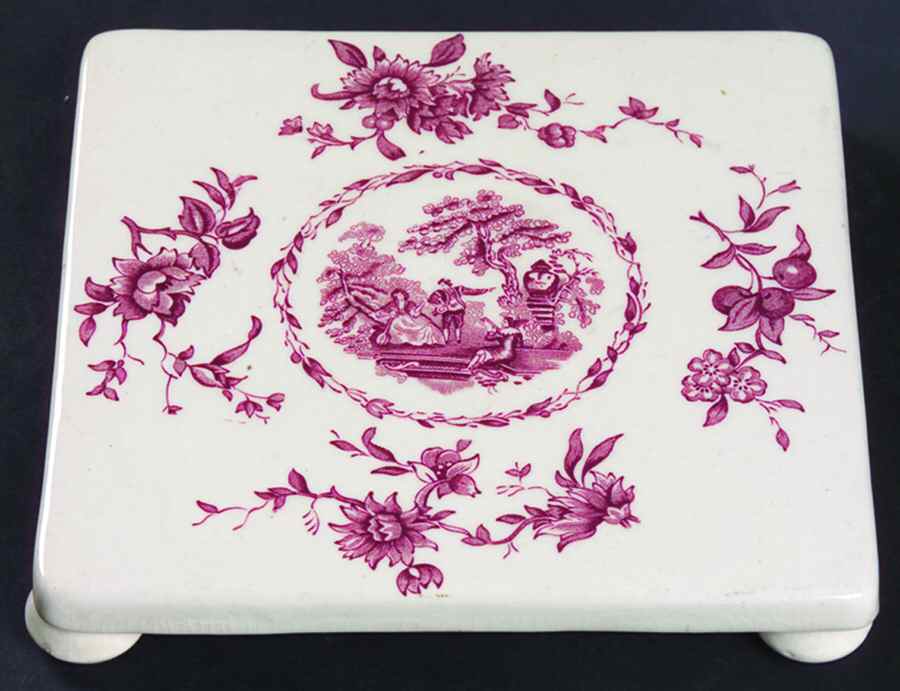 Watteau Pink Trivet by Mason's-1