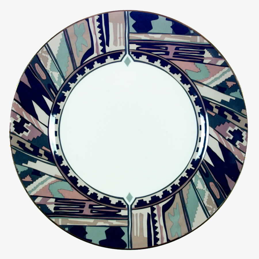 Zebak Dinner Plate by Mason's-1