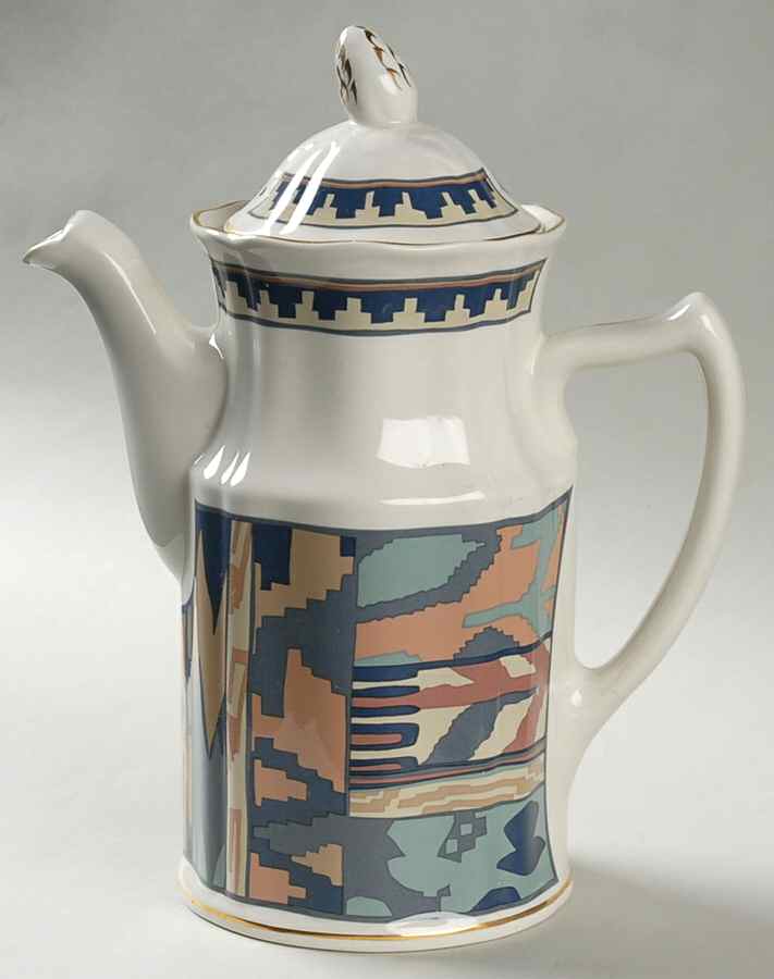 Zebak Coffee Pot & Lid by Mason's-1