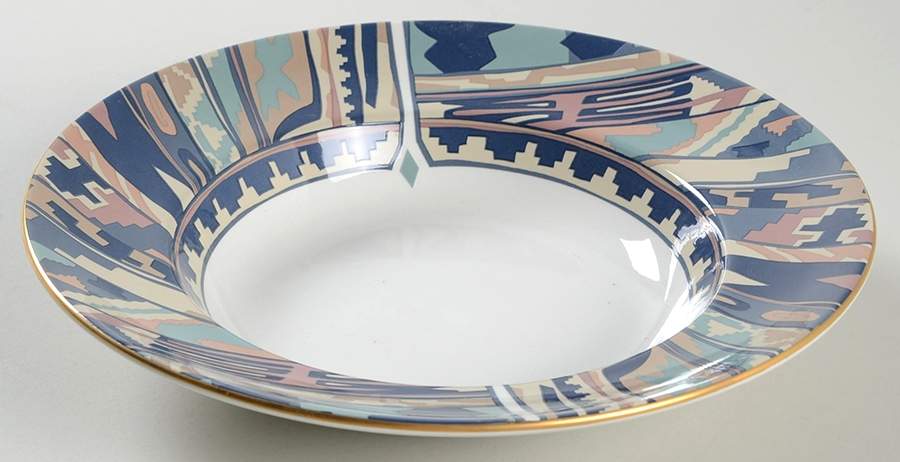 Zebak Rim Soup Bowl by Mason's-1