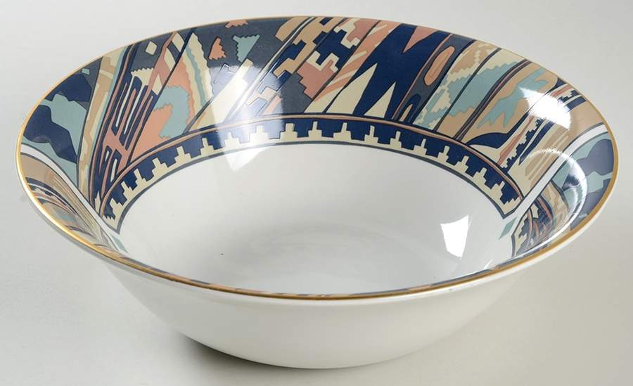 Zebak 9" Round Vegetable Bowl by Mason's-1