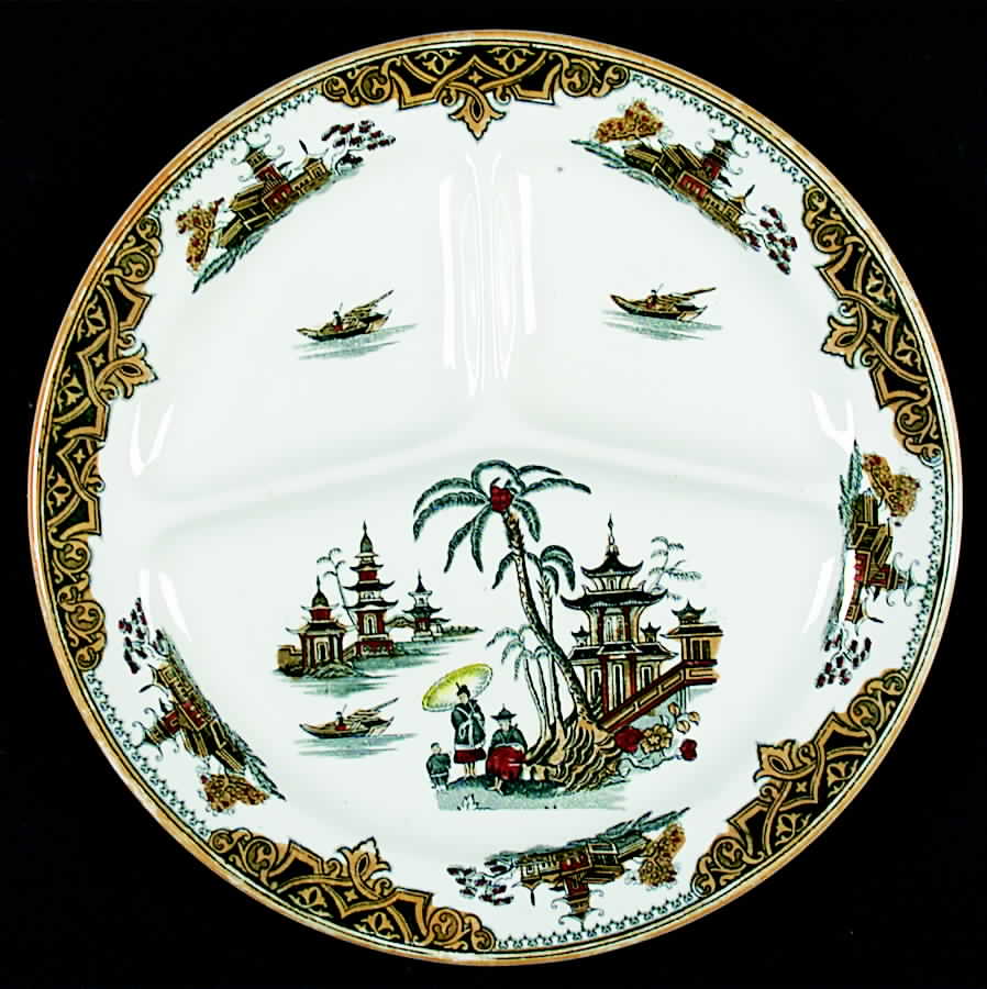 Honc Grill Plate by Petrus Regout & Co-1
