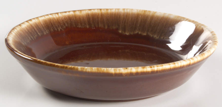 Brown Drip Dessert Bowl by Nelson McCoy-1