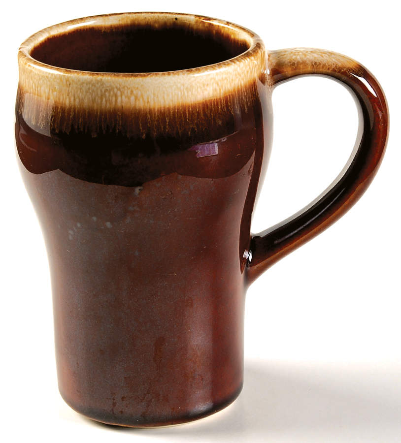 Brown Drip Mug by Nelson McCoy-1