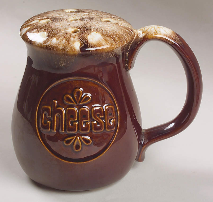 Brown Drip Cheese Shaker by Nelson McCoy-1