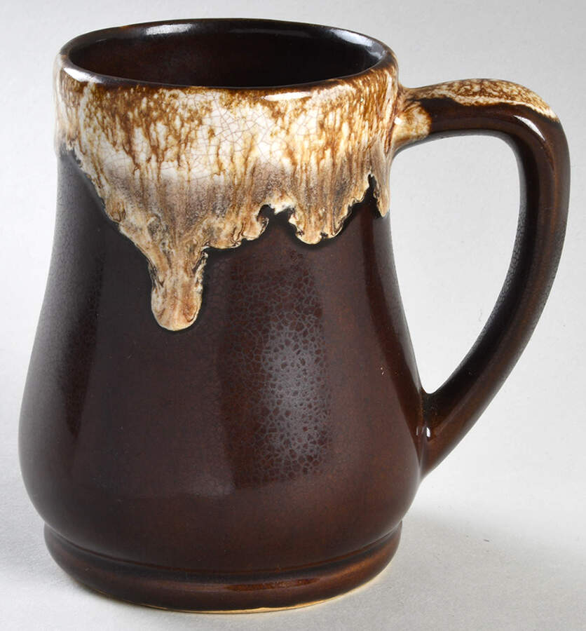 Brown Drip Mug by Nelson McCoy-1