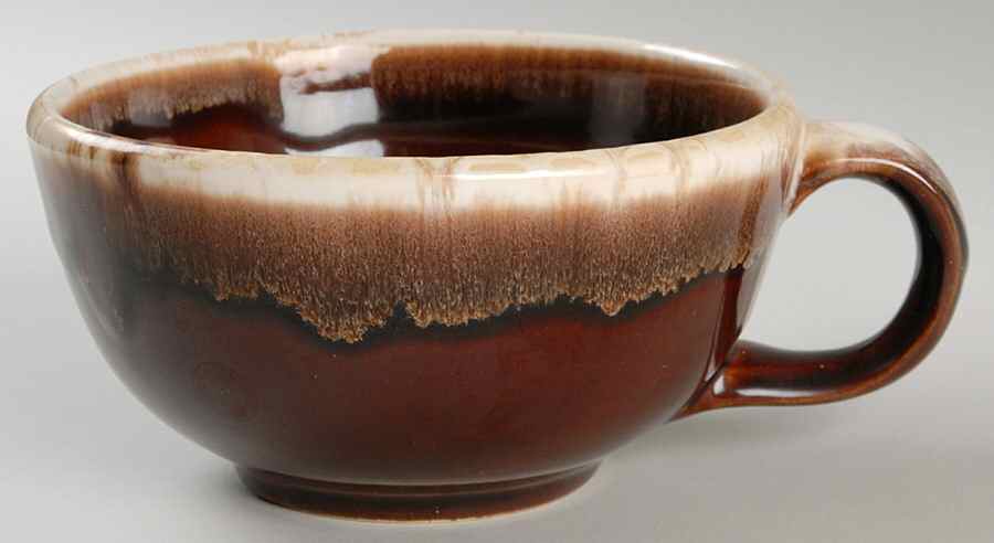 Brown Drip Soup Mug by Nelson McCoy-1