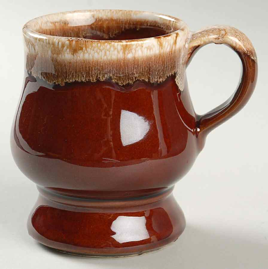 Brown Drip Mug by Nelson McCoy-1