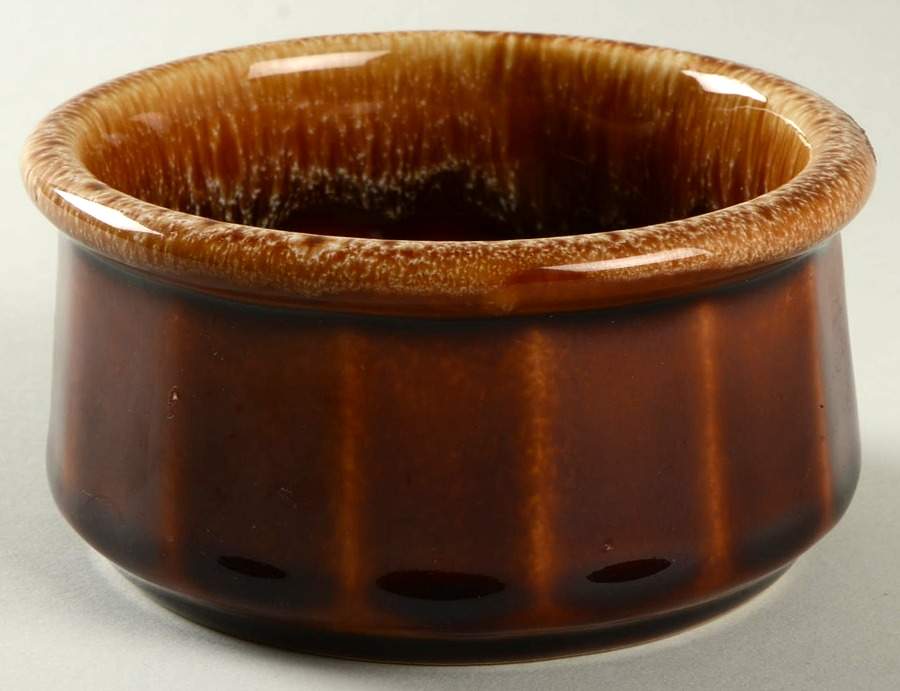 Brown Drip Ramekin by Nelson McCoy-1