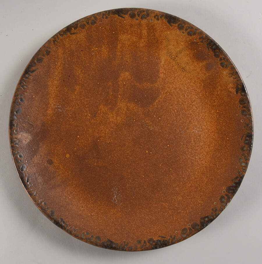 Canyon 12" Chop Plate (Round Platter) by Nelson McCoy-1