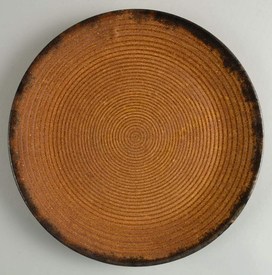 Canyon 12" Chop Plate (Round Platter) by Nelson McCoy-1