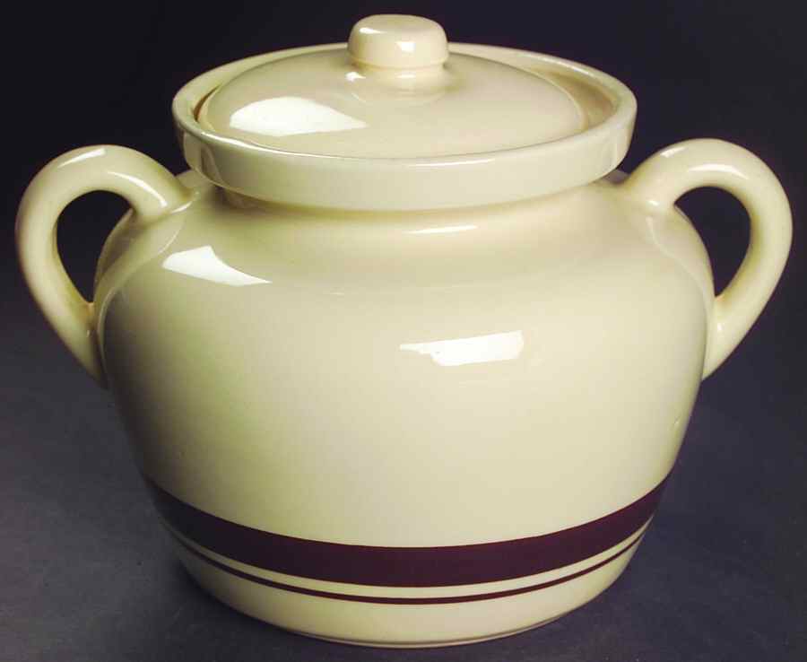 MCC2 Bean Pot & Lid by Nelson McCoy-1