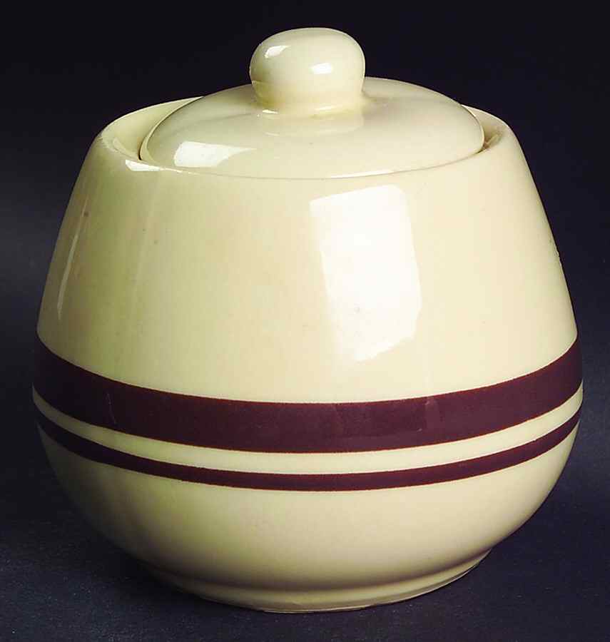MCC2 Sugar Bowl & Lid by Nelson McCoy-1