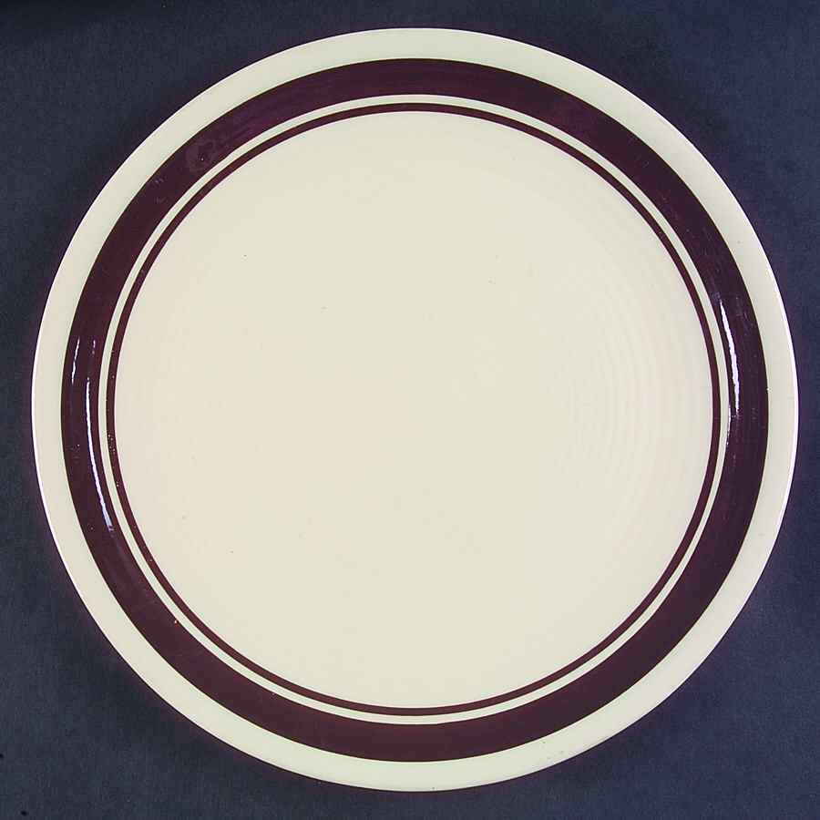 MCC2 12" Chop Plate (Round Platter) by Nelson McCoy-1