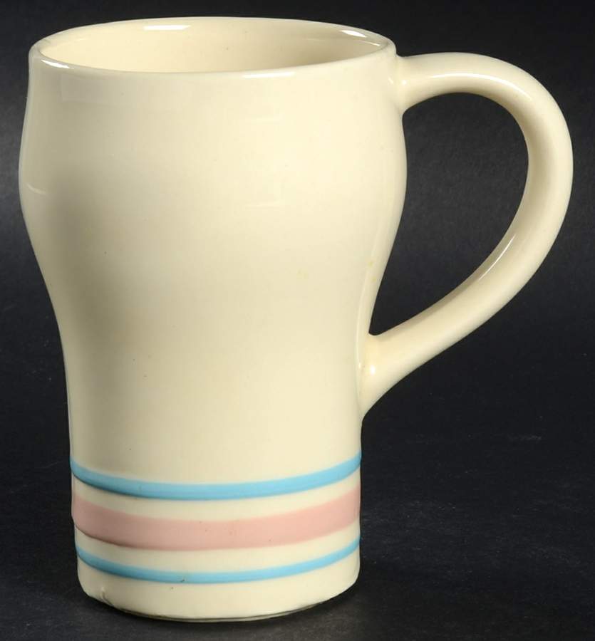 Pink & Blue Stripes Grandmug by Nelson McCoy-1