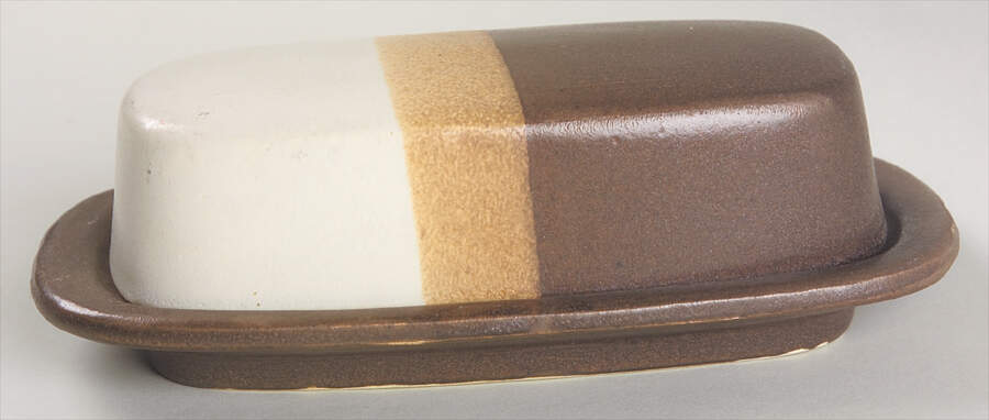 Sandstone 1/4 Lb Covered Butter by Nelson McCoy-1
