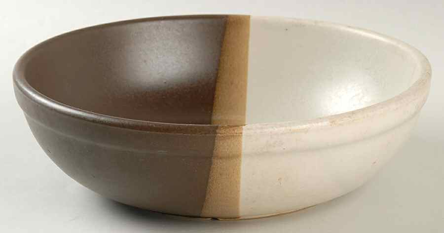 Sandstone 8" Round Vegetable Bowl by Nelson McCoy-1