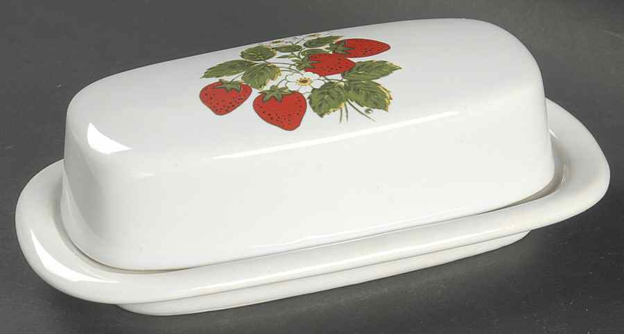 Strawberry Country 1/4 Lb Covered Butter by Nelson McCoy-1