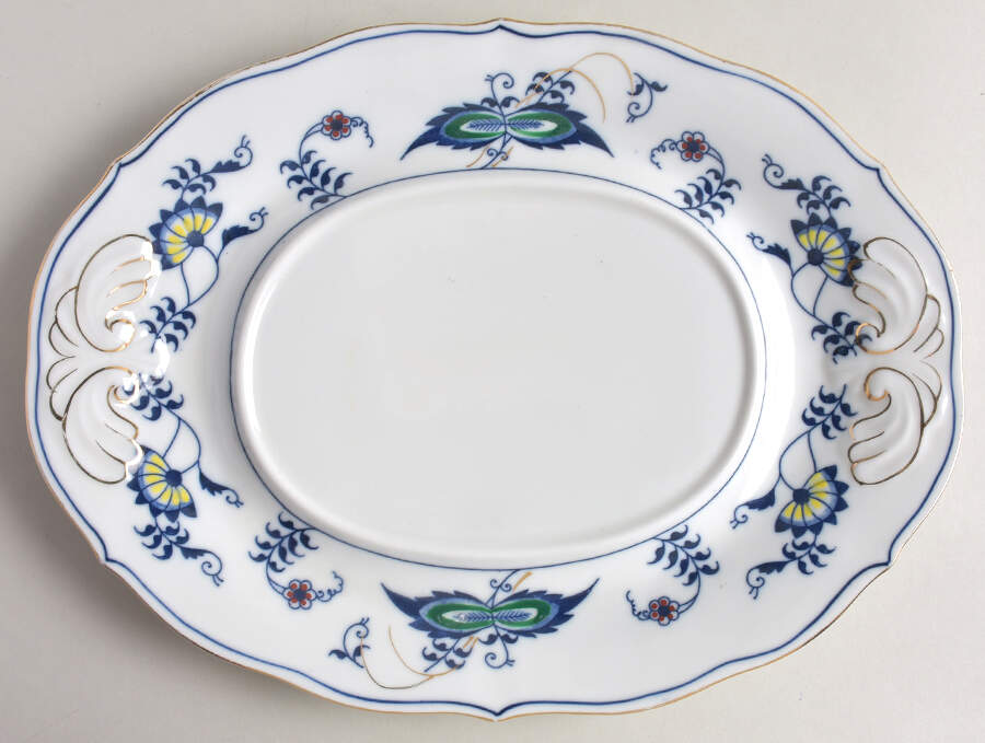 Blue Danube (Pat #99183) Underplate for Tureen by Mascot (Japan)-1